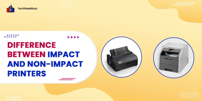 Diffеrеncе Bеtwееn Impact and Non-Impact Printer