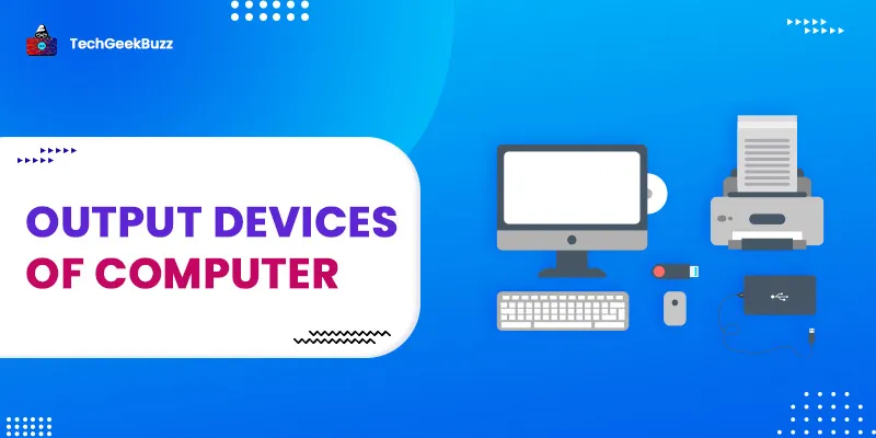 Popular Output Devices of Computer to Display Results