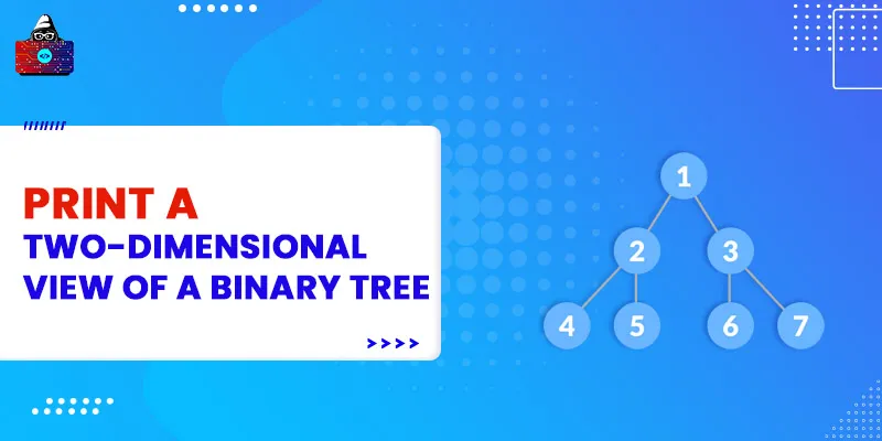 Print a two-dimensional view of a Binary Tree