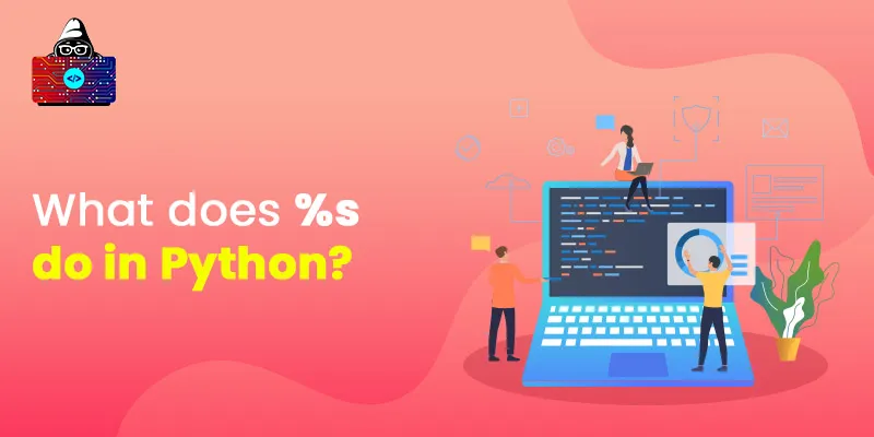 What does %s do in Python?