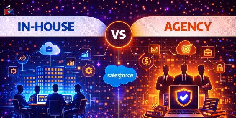 Choosing Between In-House vs Agency for Salesforce Marketing Cloud
