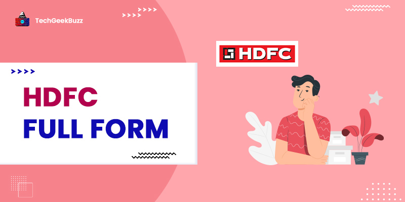 HDFC Full Form