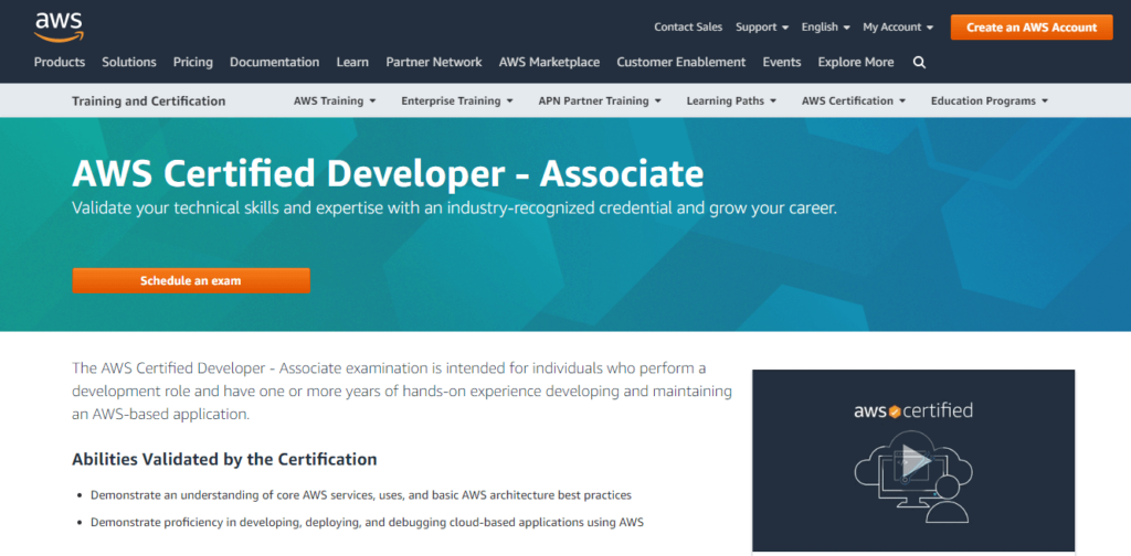 AWS Certified Developer – Associate