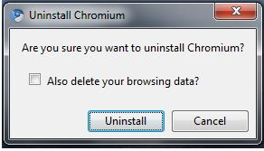 Uninstall Chromium