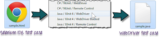 File menu