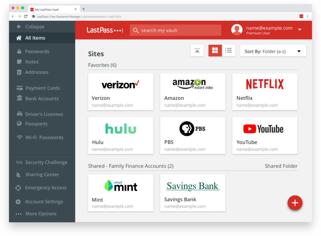 Lastpass Manager