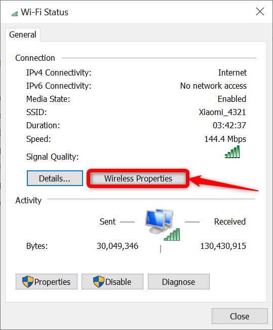 Wireless Properties