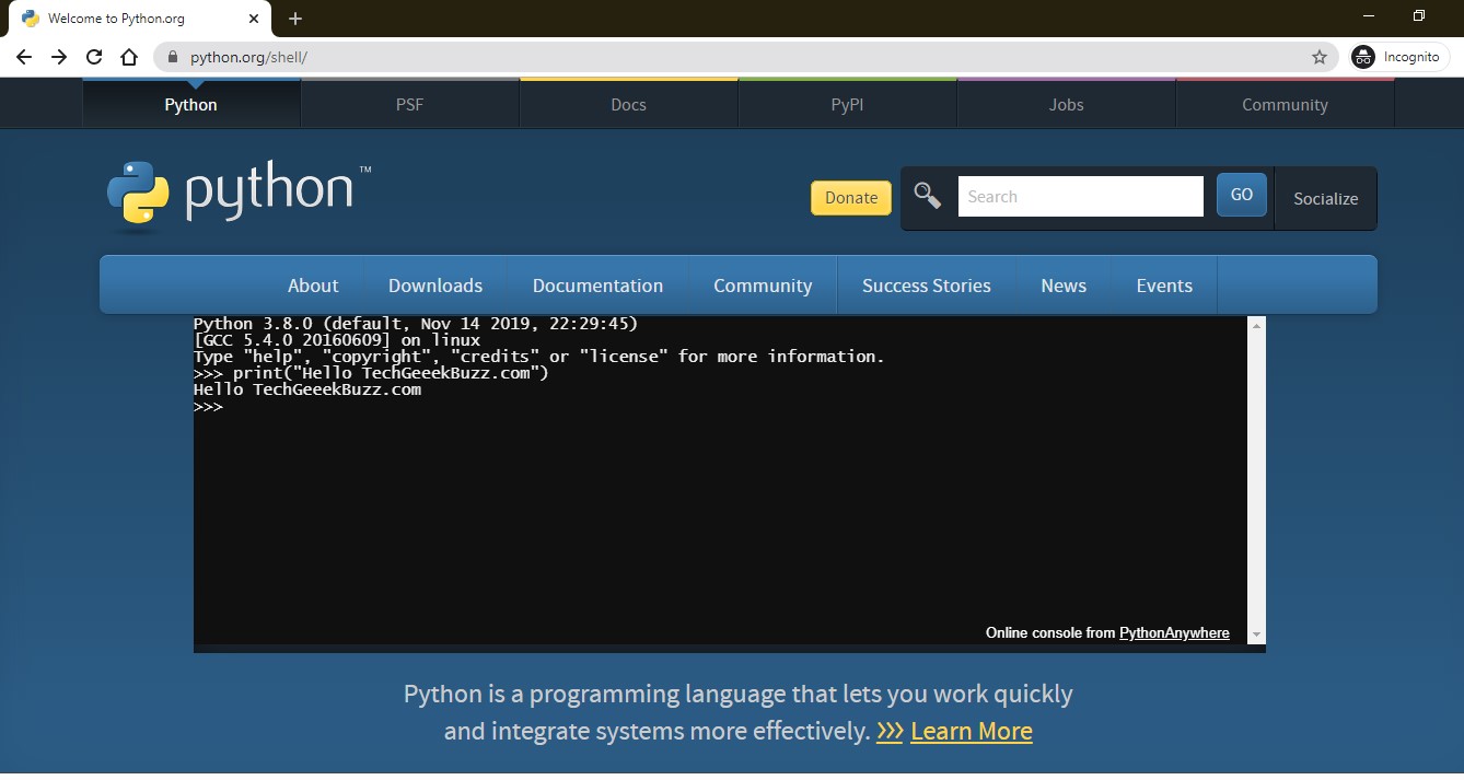 Python.org