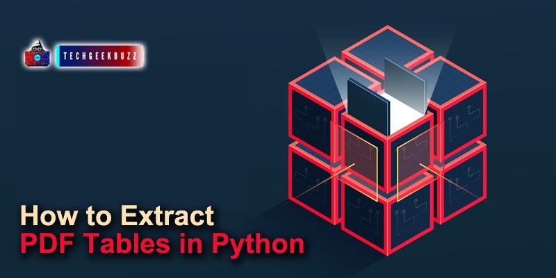 How to Extract PDF Tables in Python?