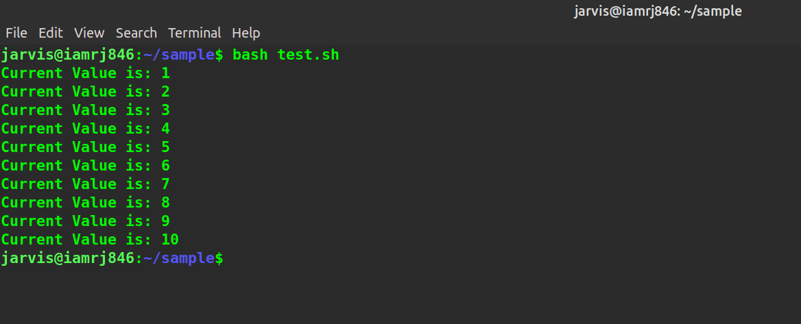 Loops in Bash Scripting - 2