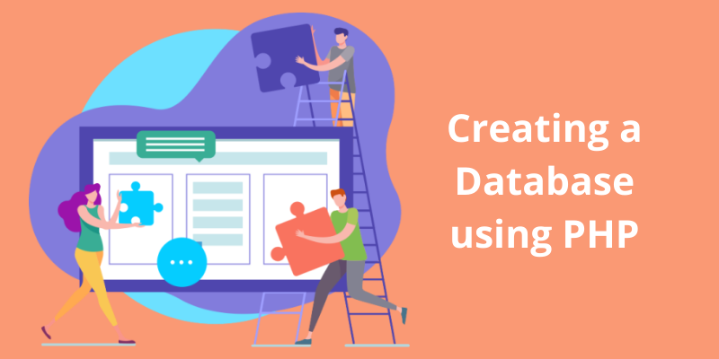 Creating a database using PHP