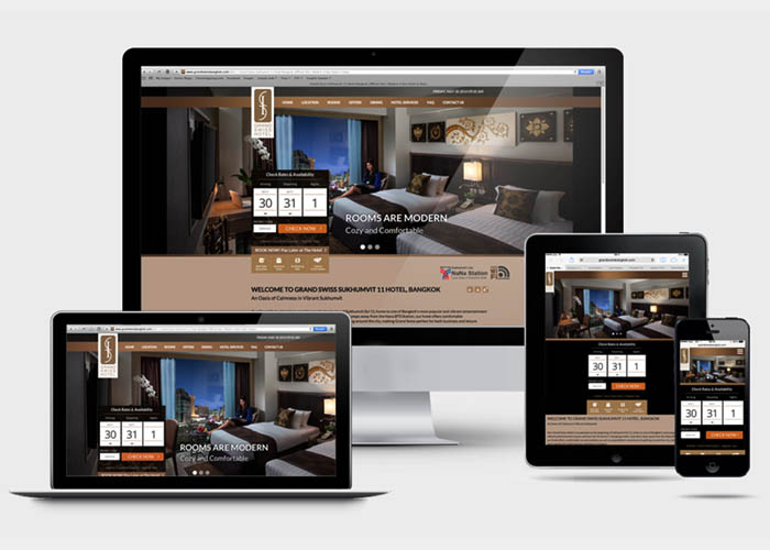 A Hotel Website