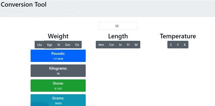 Create a Conversion Tool