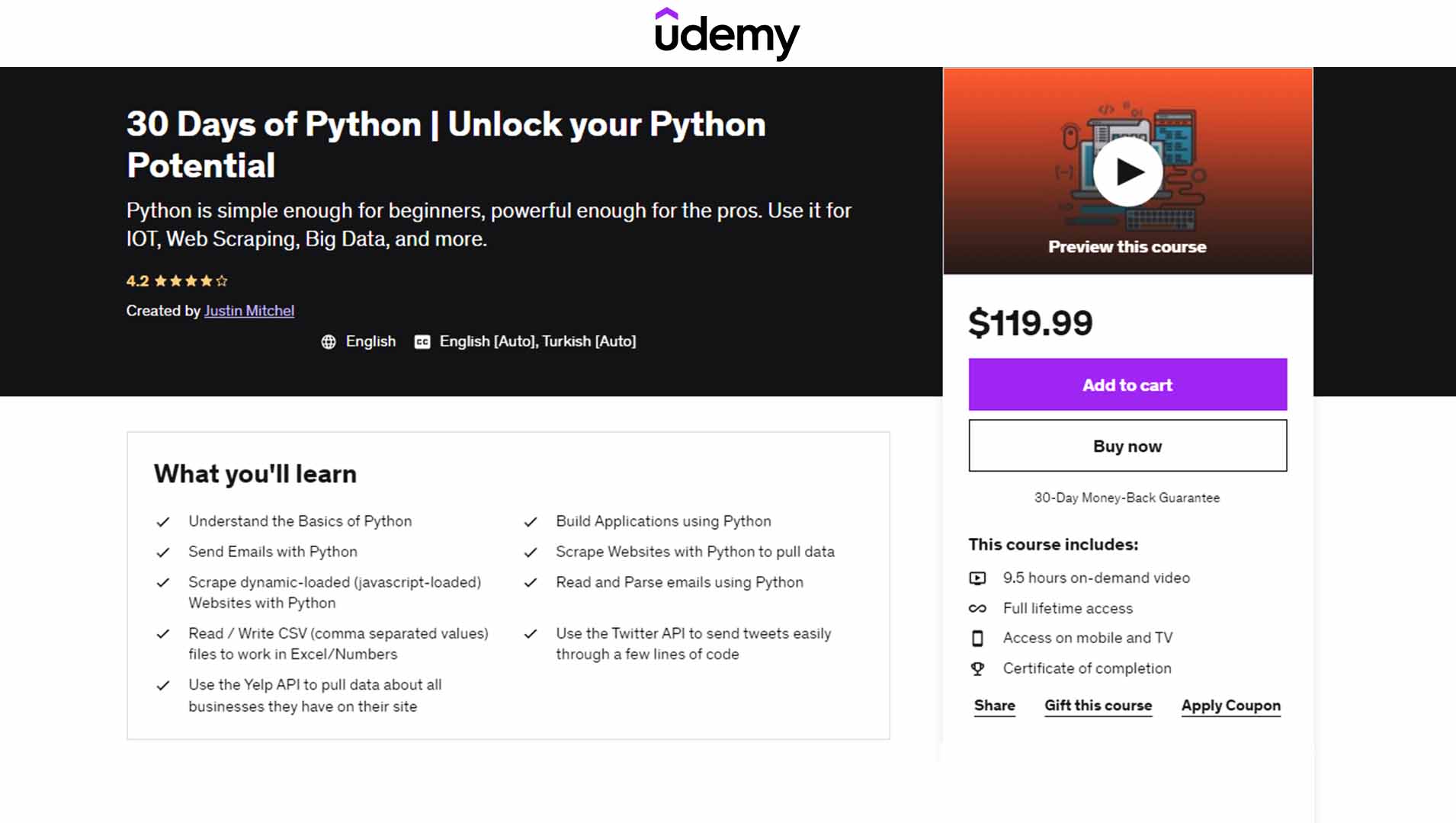 30 Days of Python | Unlock your Python Potential
