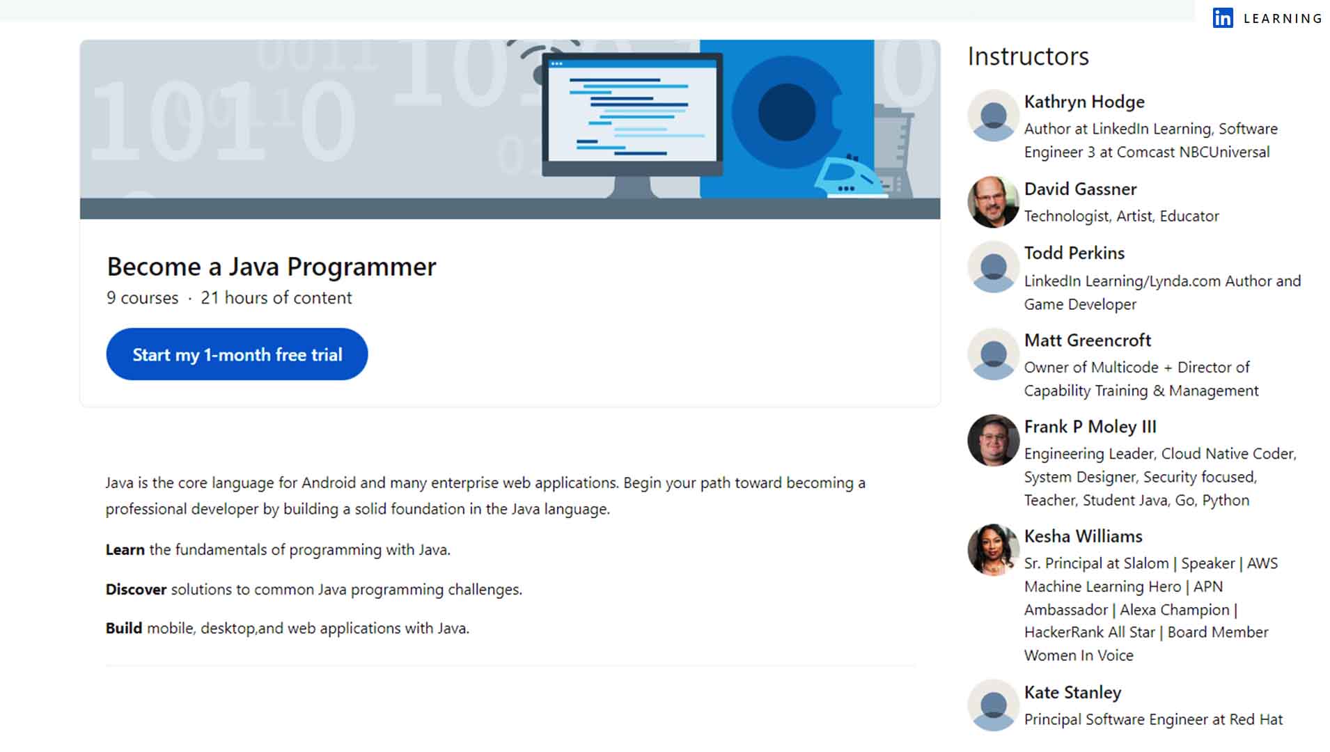 Become a Java Programmer