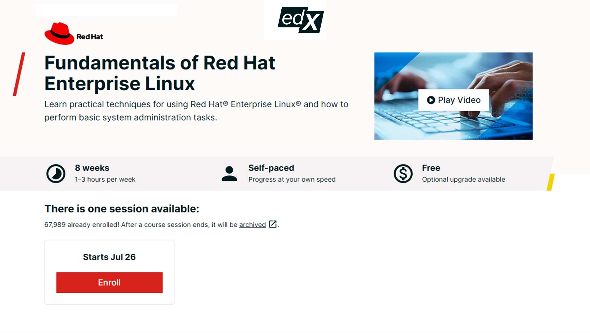 Fundamentals of Red Hat Enterprise Linux