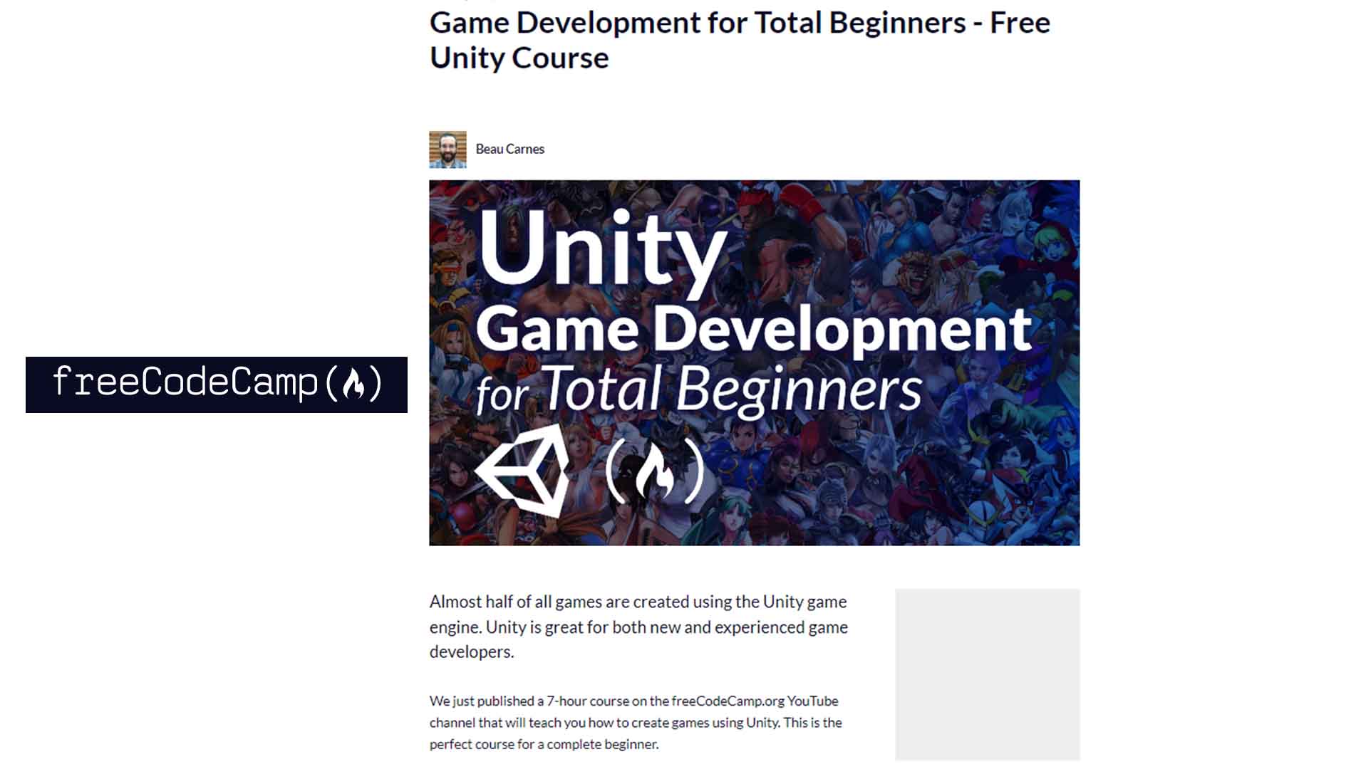 10 Best Unity Courses to Learn Video Game Development 10 Best Unity Courses to Learn Video Game Development