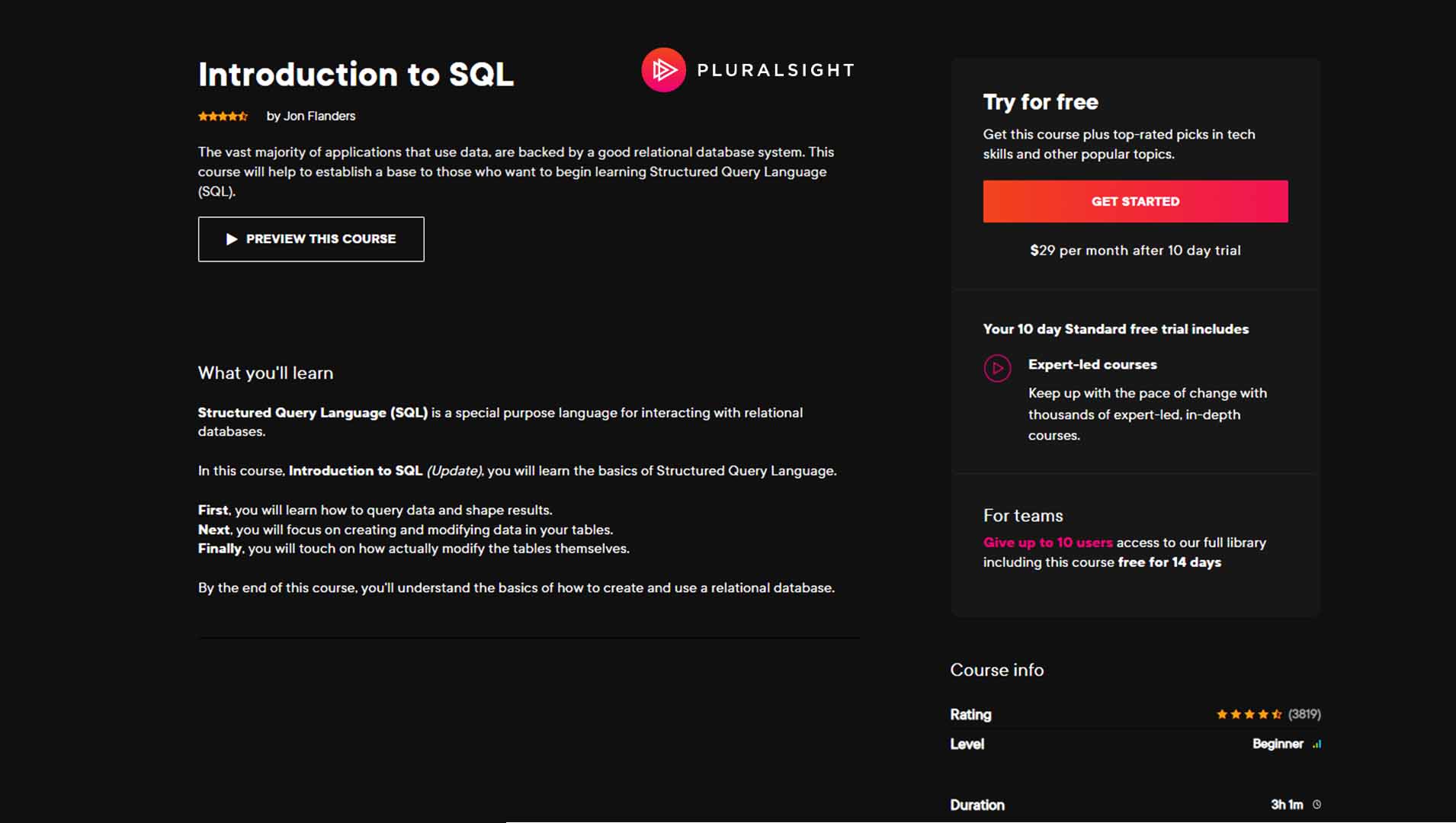 10 Best SQL Courses to Take in 2022