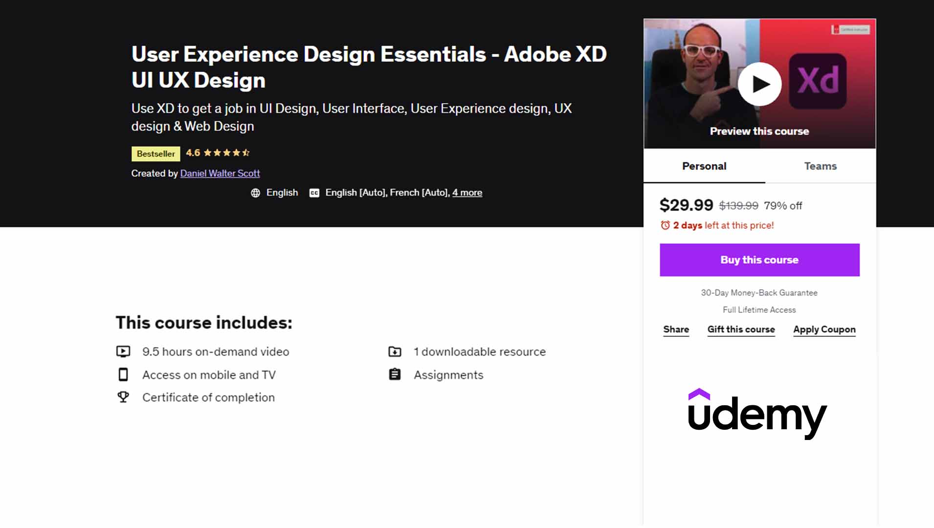 User Experience Design Essentials - Adobe XD UI UX Design