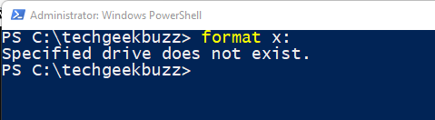 Format Command