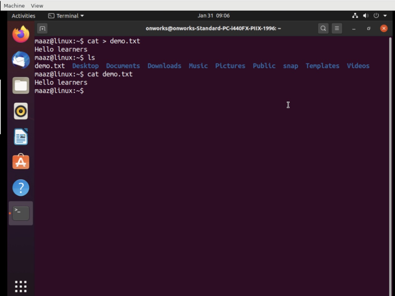 How To Create File In Linux Linux Create File 