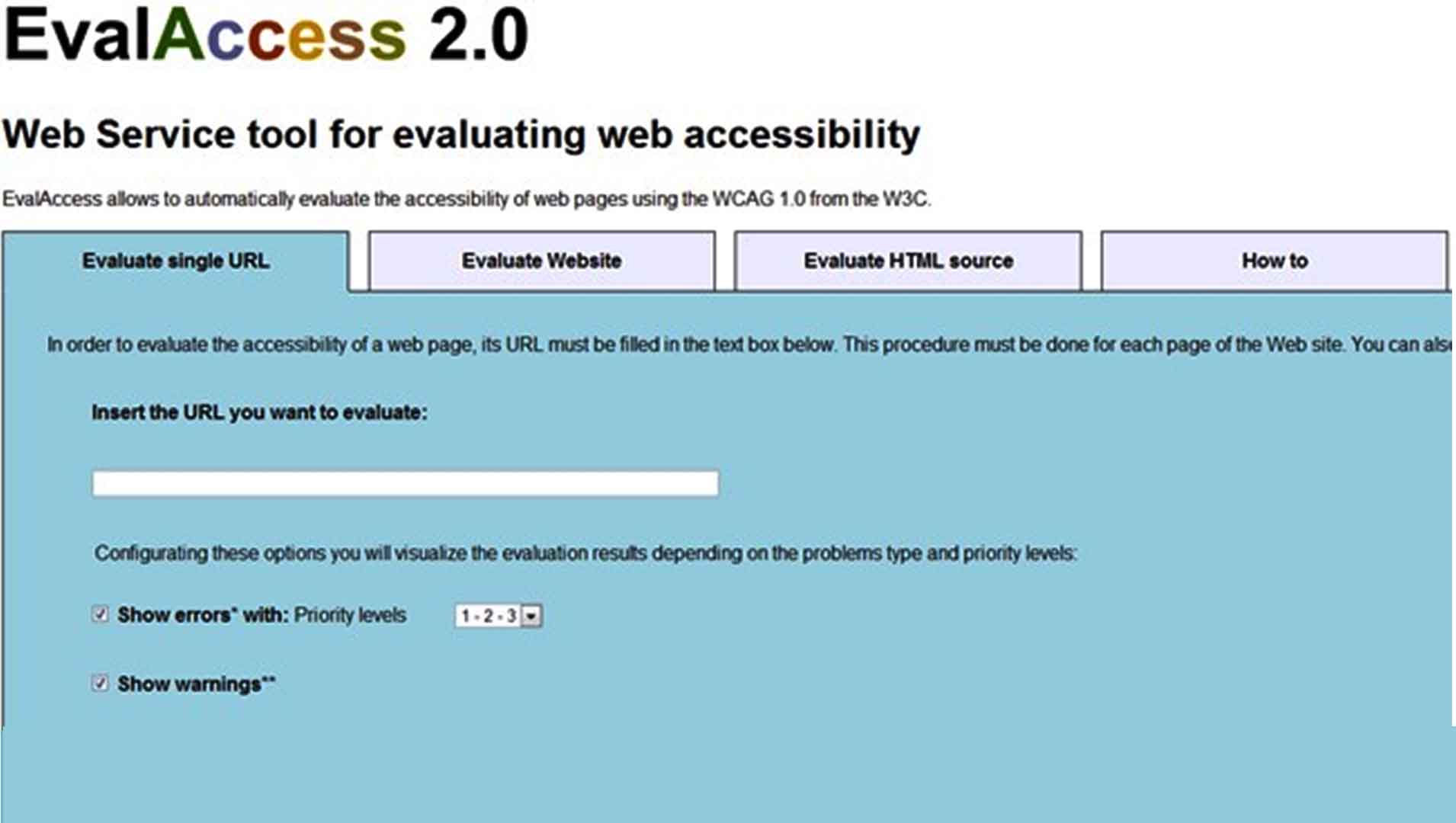 EvalAccess 2.0