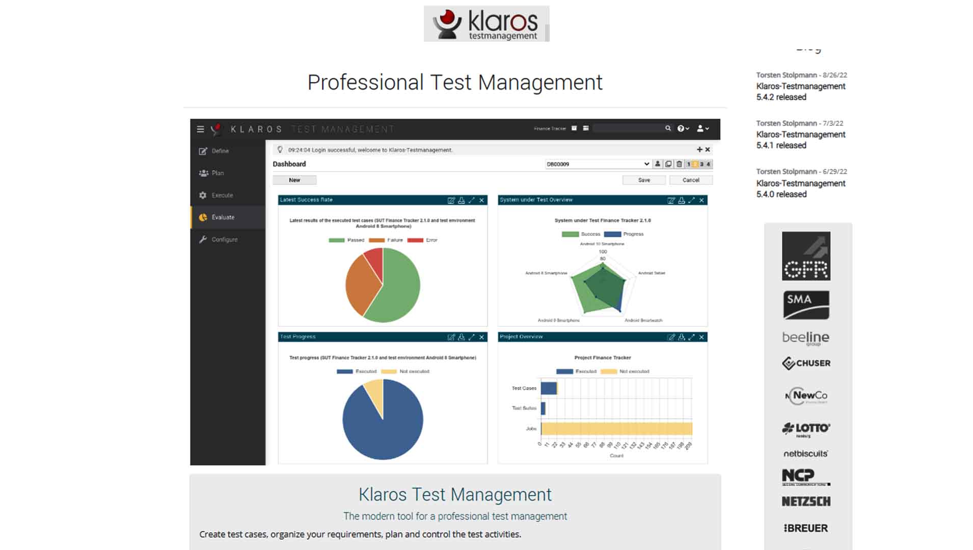 Klaros Test Management