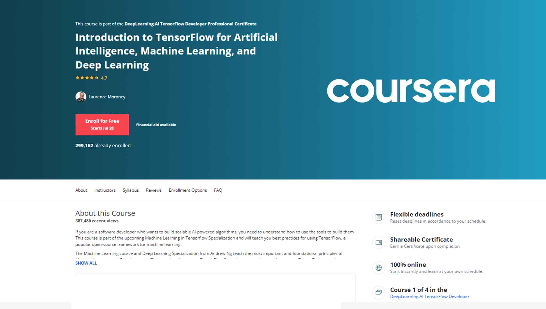 10 Best TensorFlow Courses for 2023