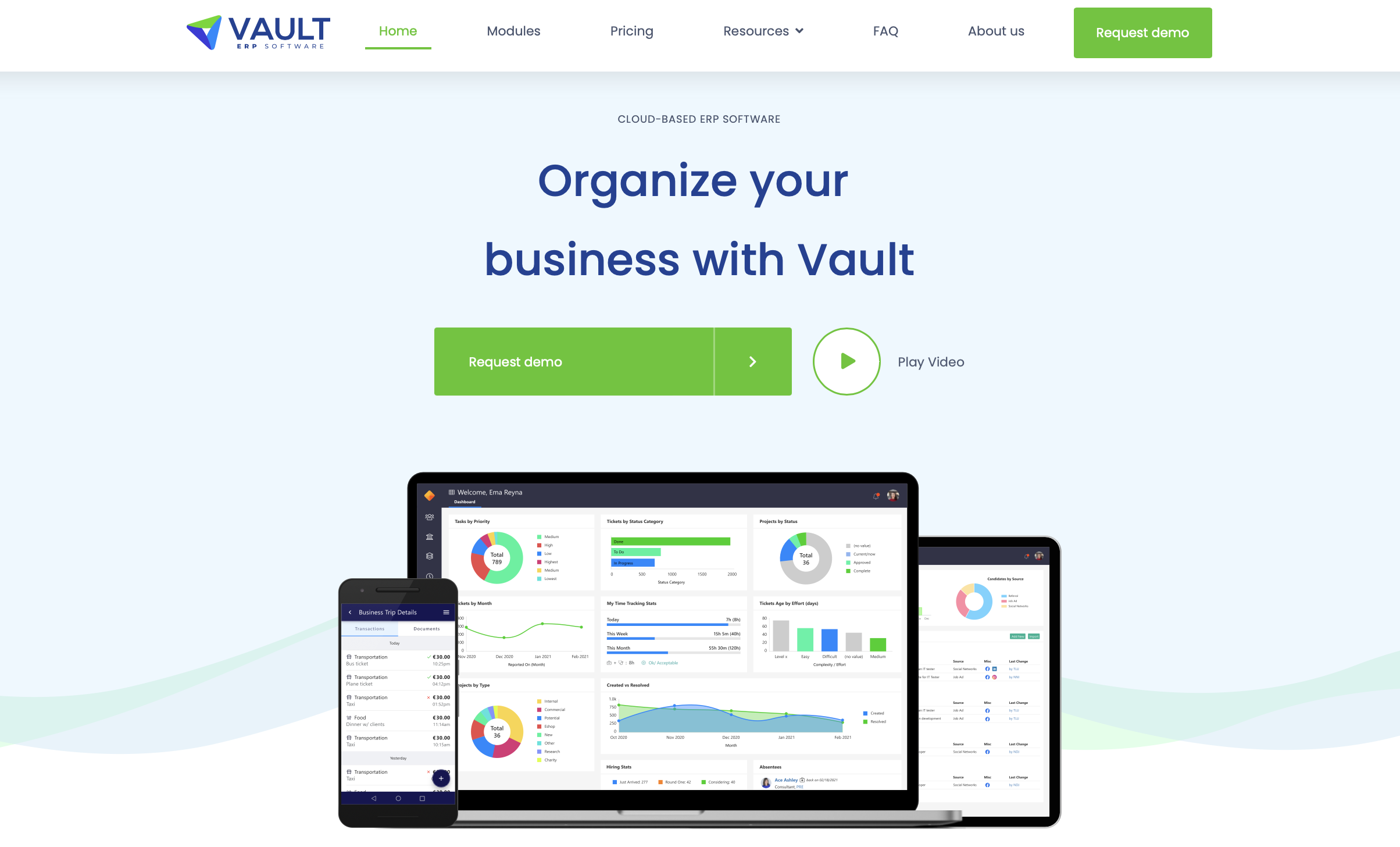 Vault ERP