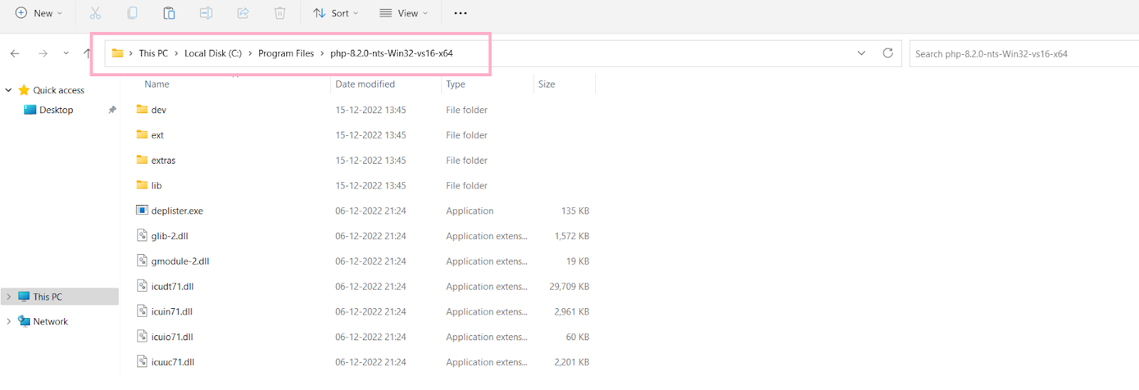 Program files
