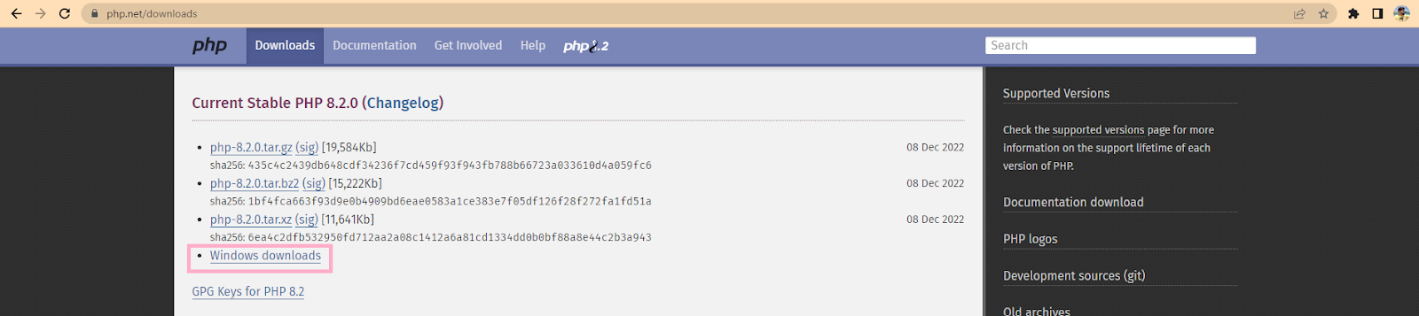 Download for Windows