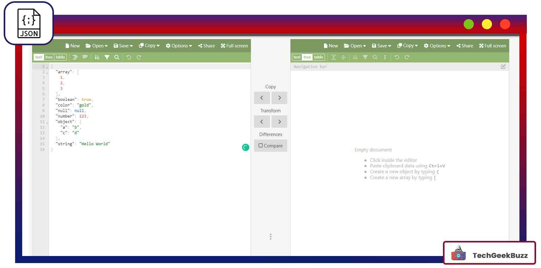 JSON Tool