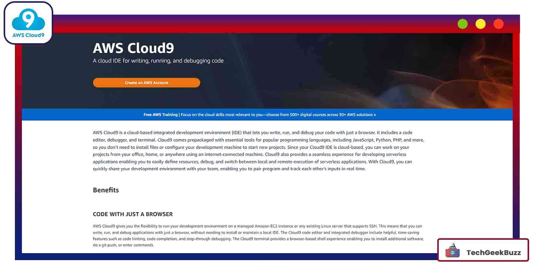 AWS Cloud9 IDE