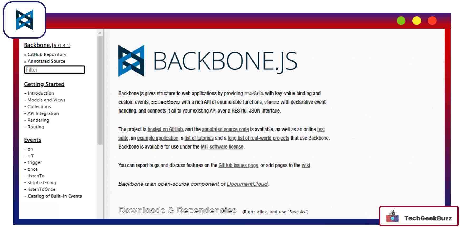 Backbone Framework