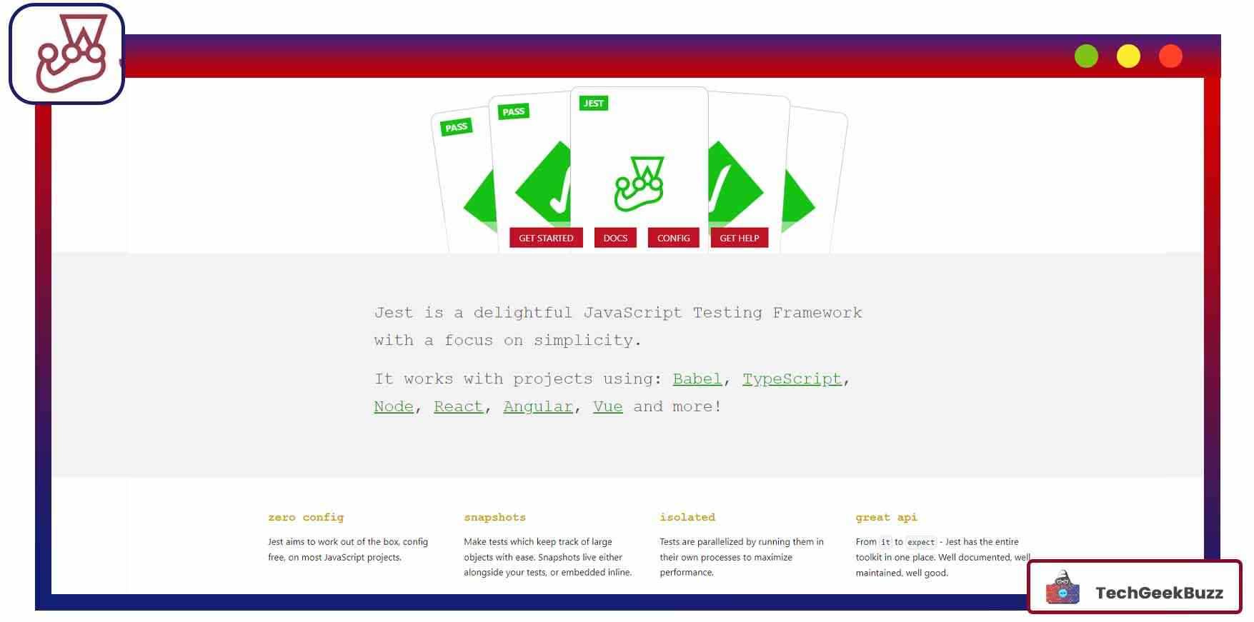 JEST Framework