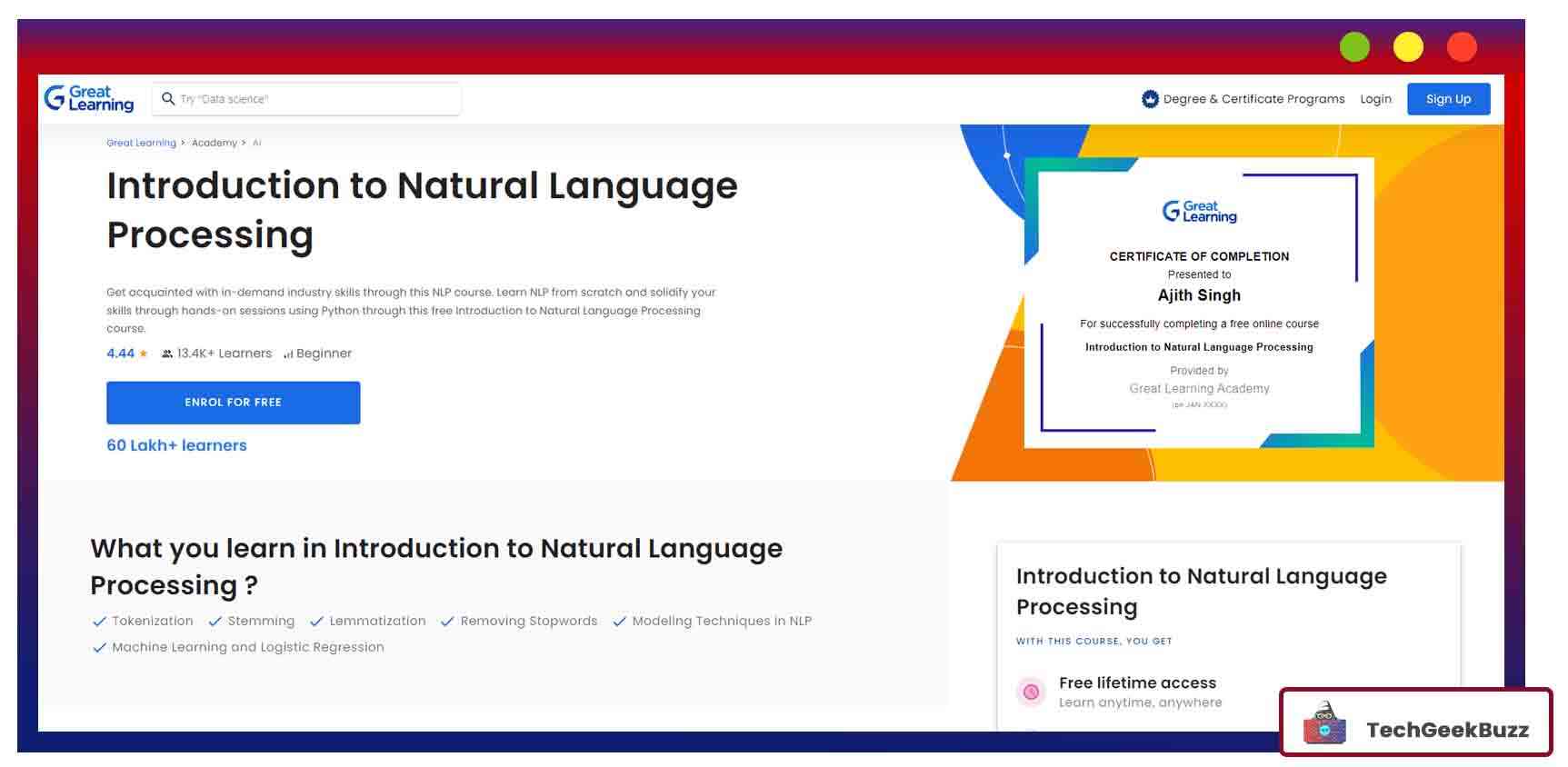 Introduction to Natural Language Processing