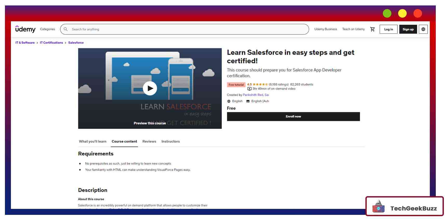 Learn Salesforce