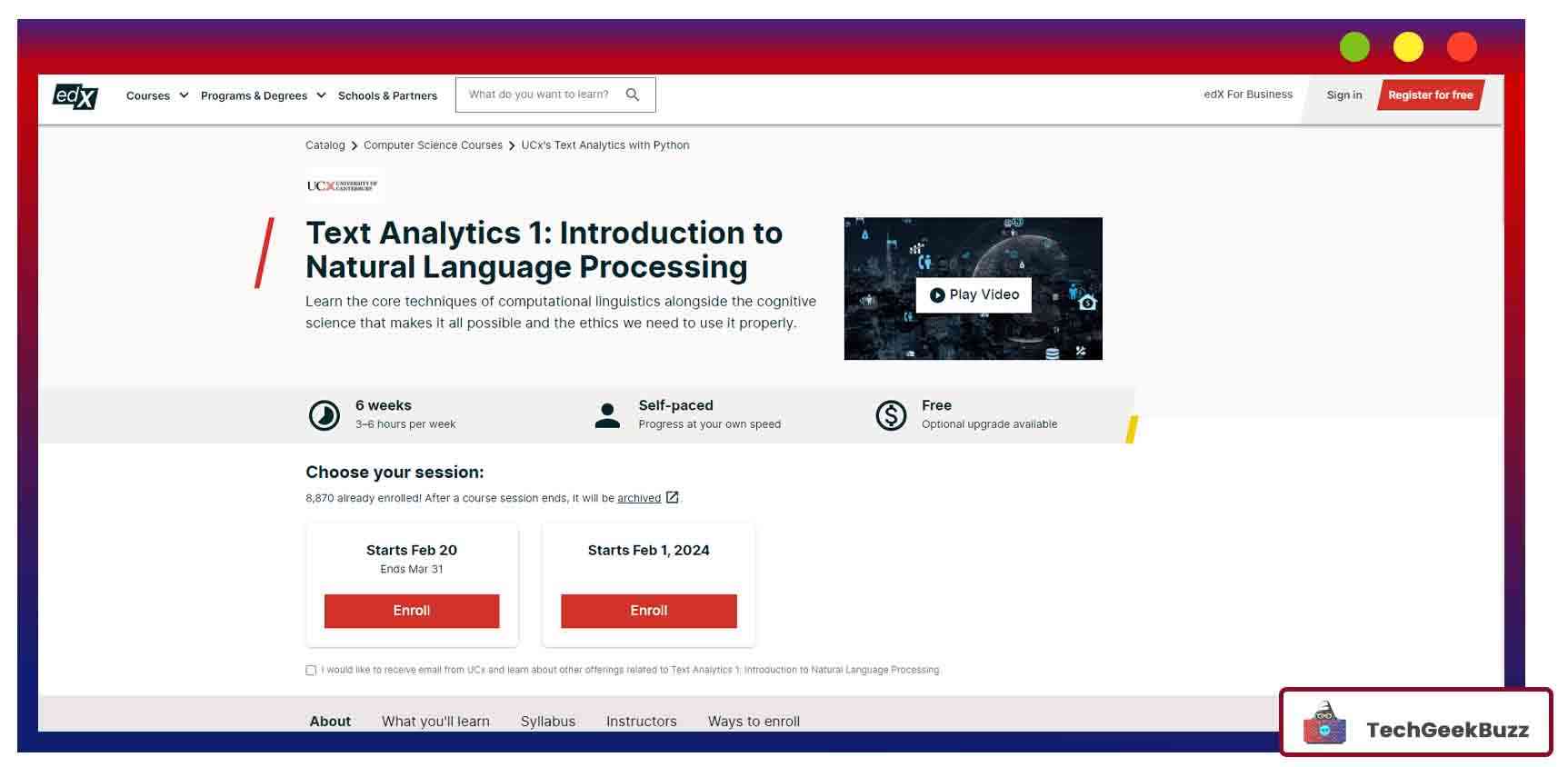 Text Analytics 1: Introduction to Natural Language Processing