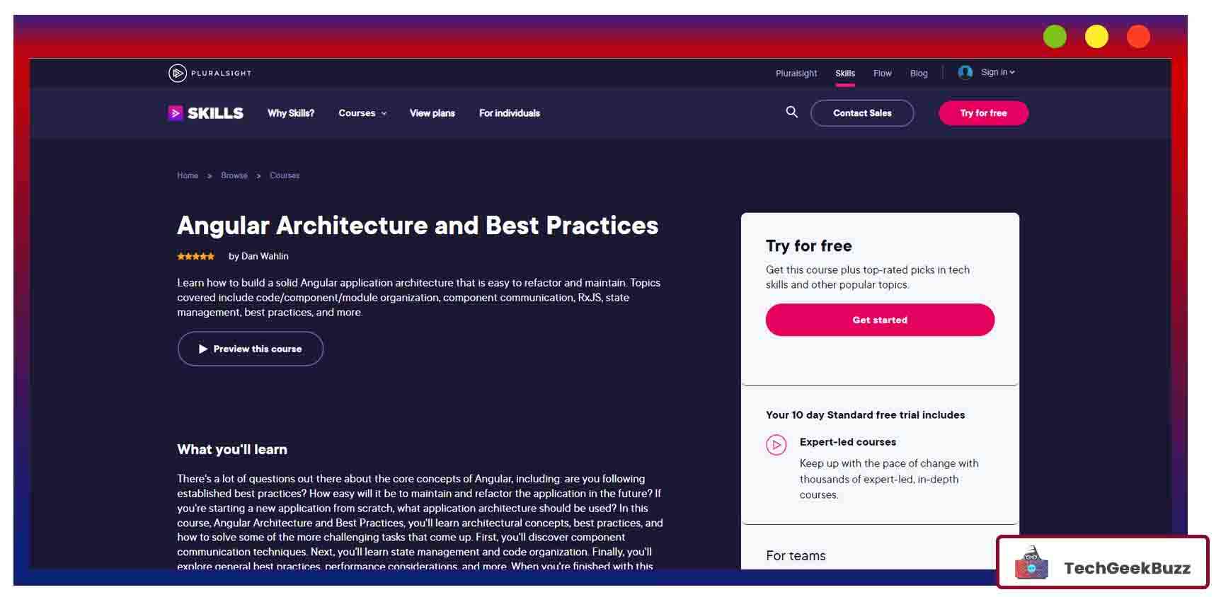 Angular Architecture and Best Practices