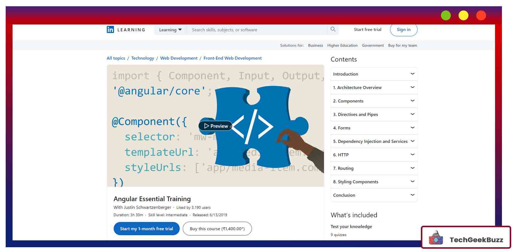 Angular Essential Training