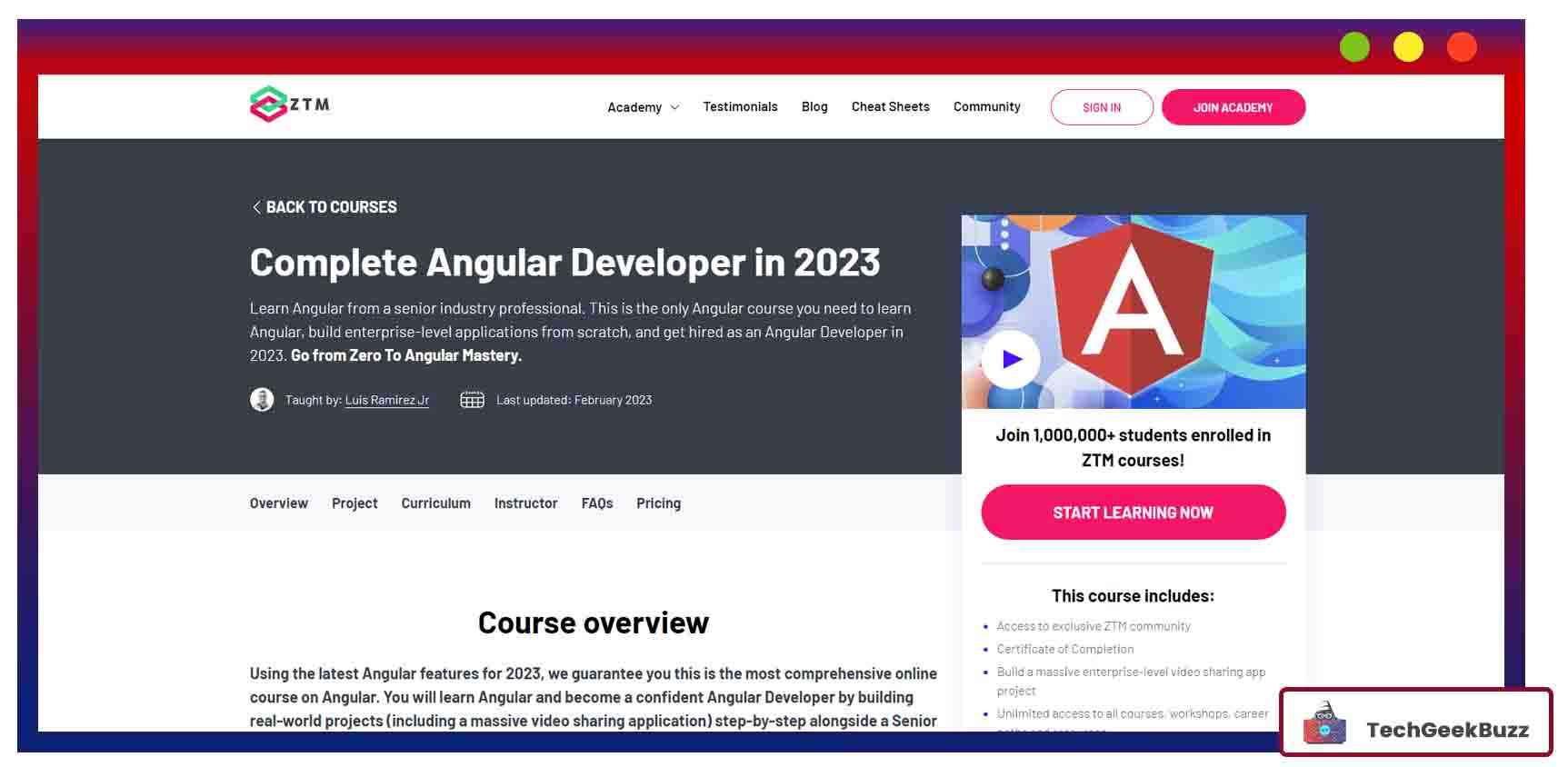 Complete Angular Developer in 2022