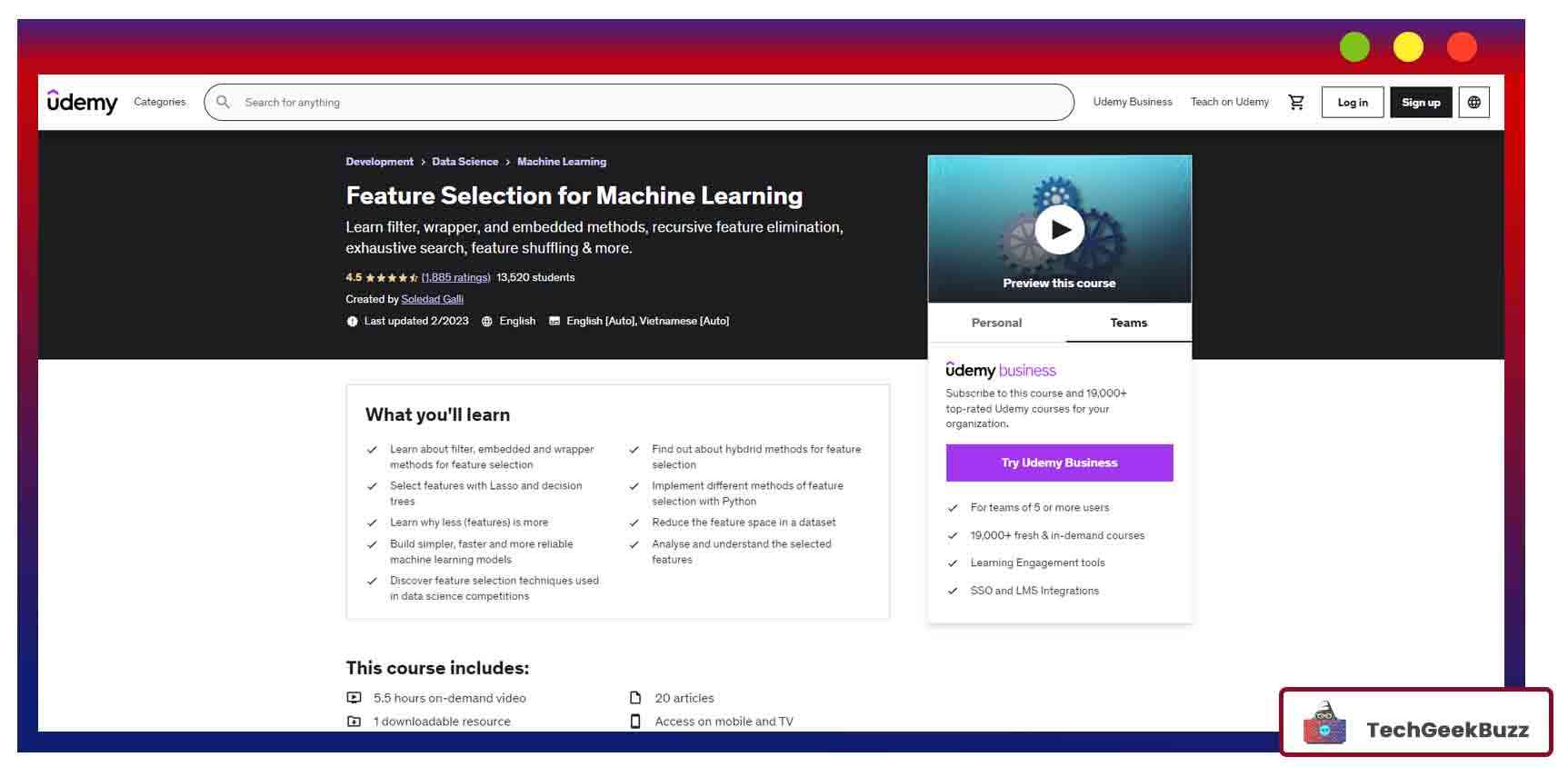 Feature Selection for Machine Learning