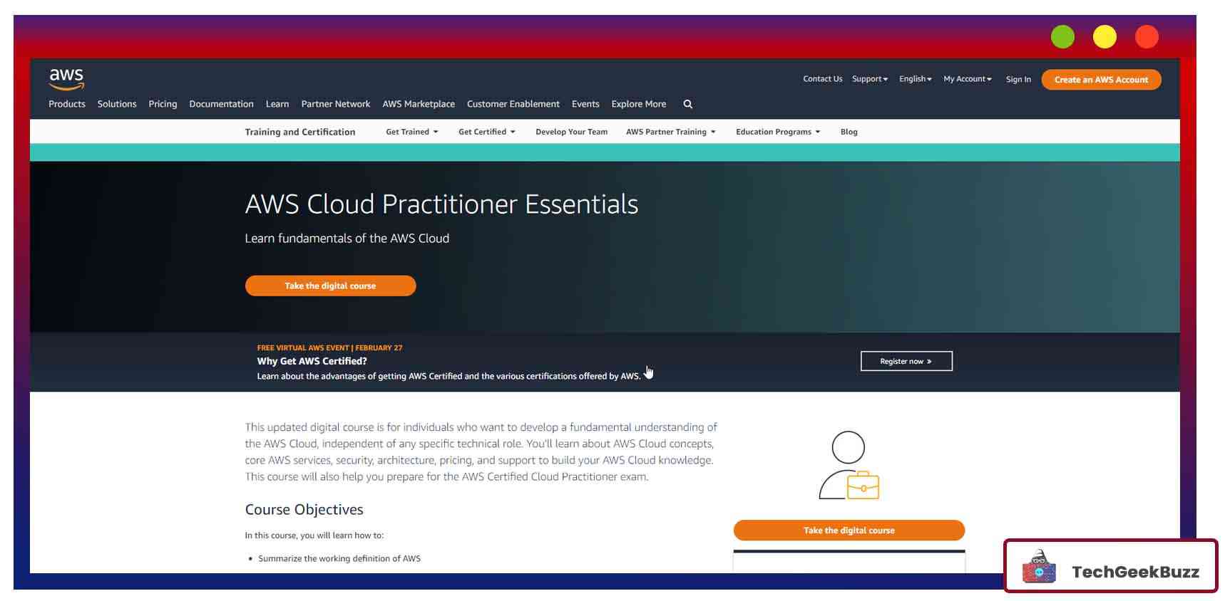 AWS Cloud Practitioner Essentials