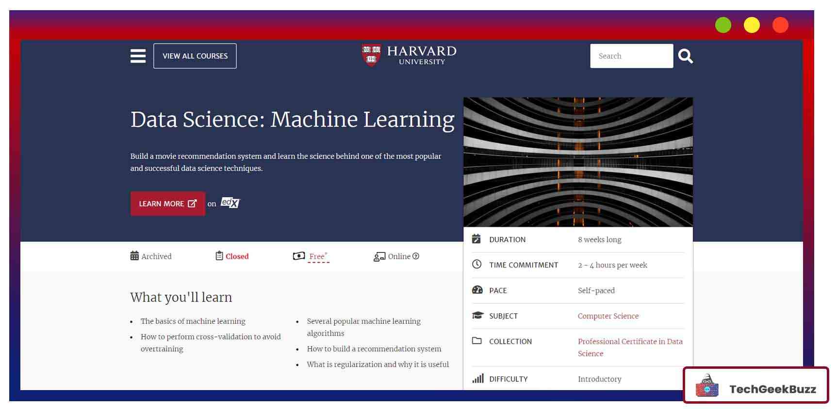 Data Science: Machine Learning