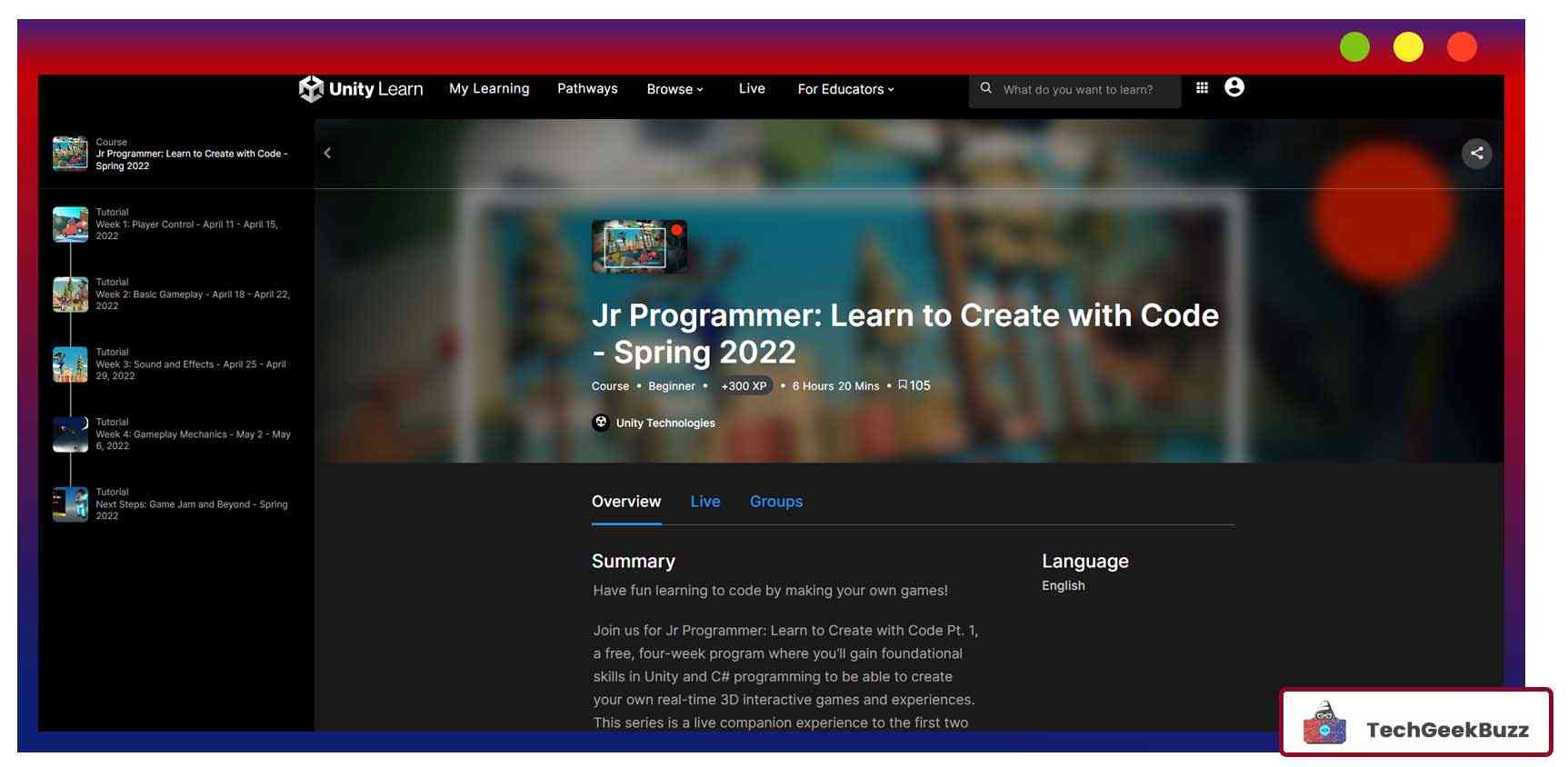 Jr Programmer: Learn to Create with Code Pt. 1- Spring 2022