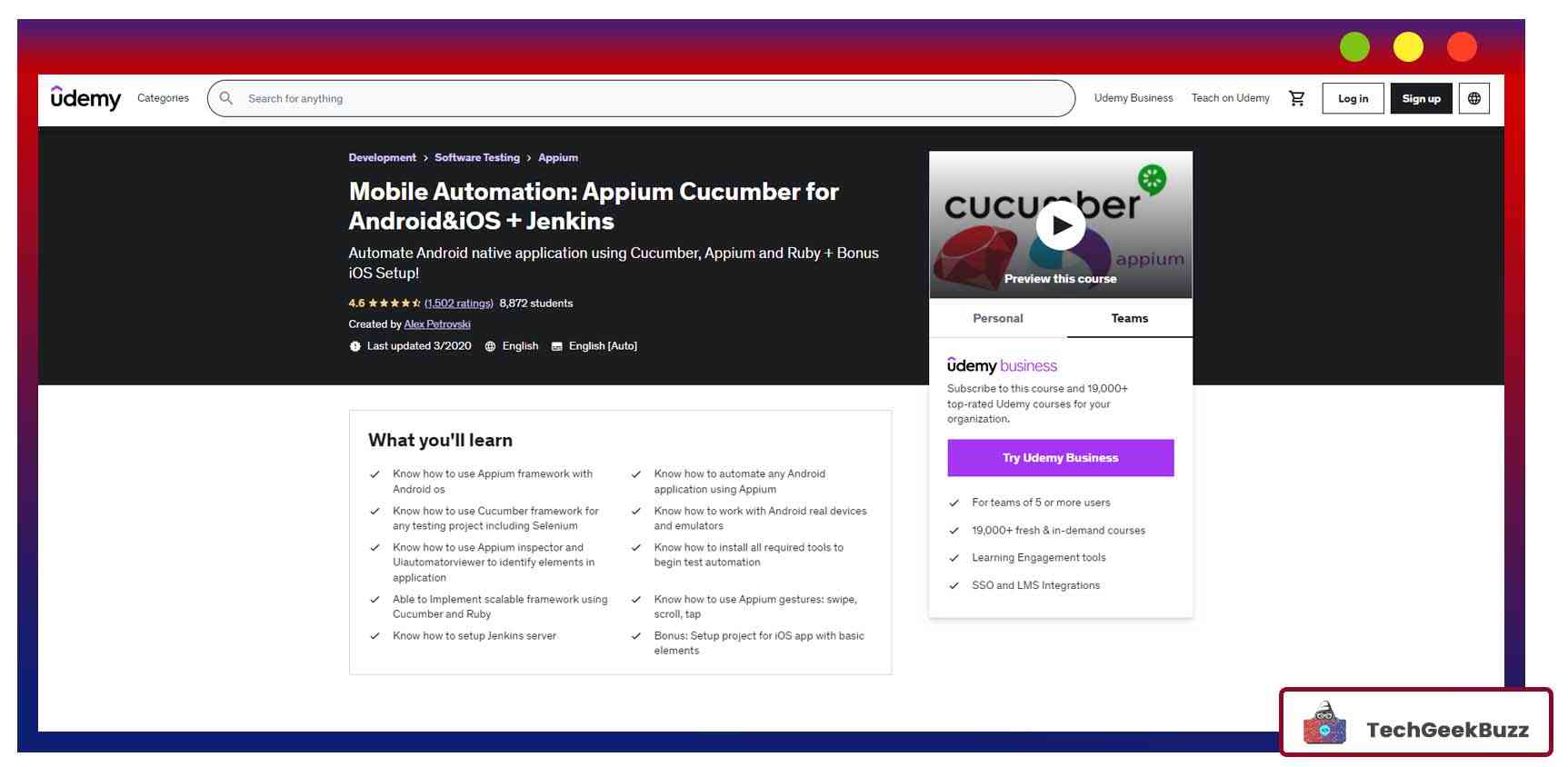 Mobile Automation: Appium Cucumber for Android&iOS + Jenkins