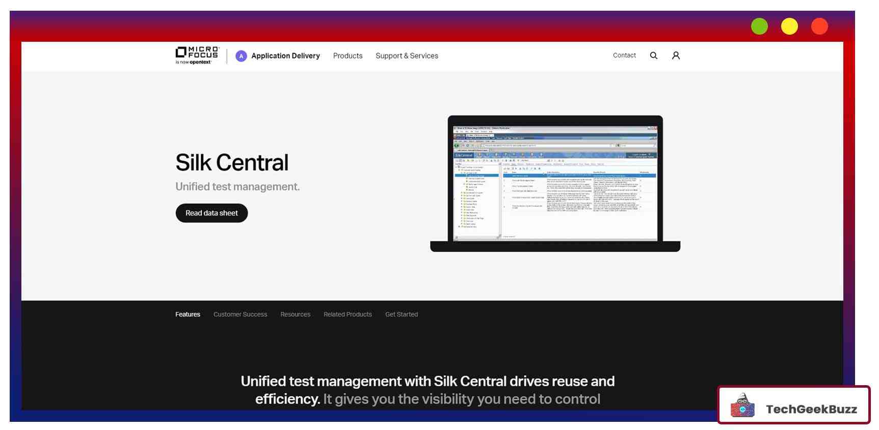 Micro Focus Silk Central