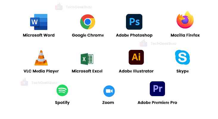 Examplеs of Program Icons