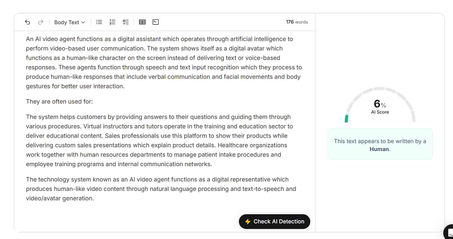 What is an AI Video Agent